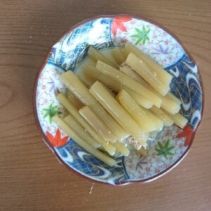 ふきの炒め煮＊簡単！ふきの下処理